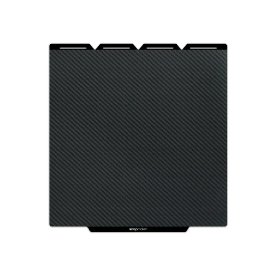 Plateau acier texturé effet carbone — Snapmaker U1